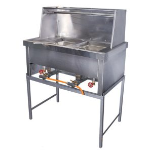 Gas Spaza Fryer 2 x 12 Litres