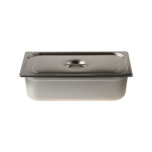 Insert Stainless Steel Full 100mm with Lid