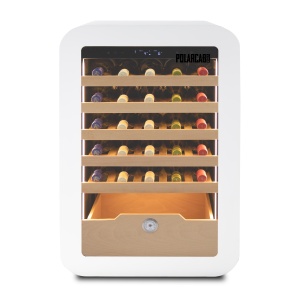 Polarcabvino Lite Upright Wine Cooler – White