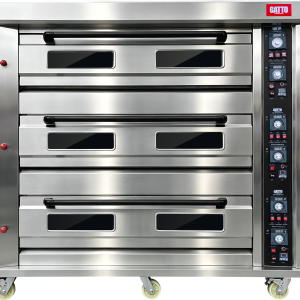 GATTO 3 Deck 9 Tray Gas Oven