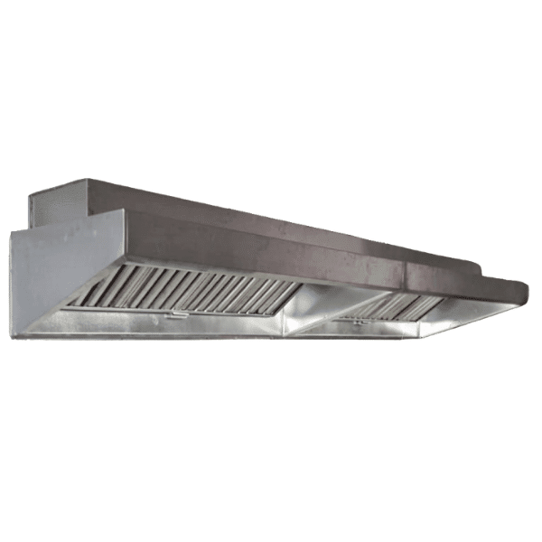 Wall Cyclovent Canopy Galvanised